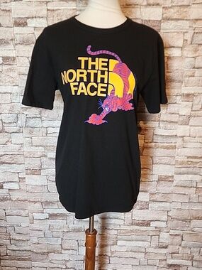 The North Face Year of the TIGER Graphic Logo Black T-Shirt